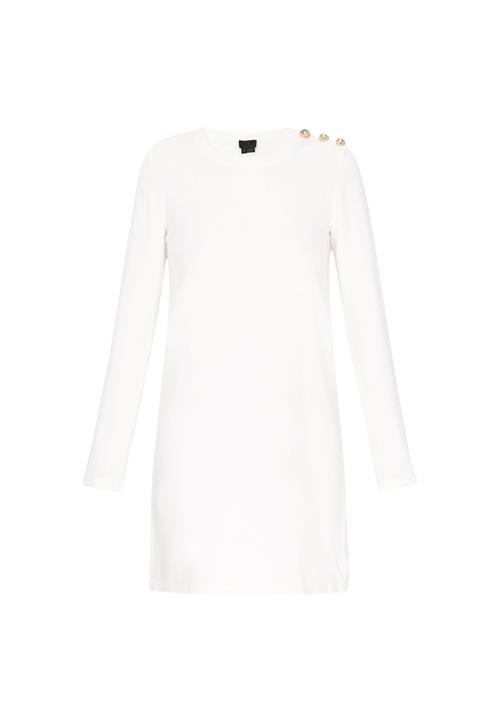 DreiMaster Klassik Strikkjole  hvid