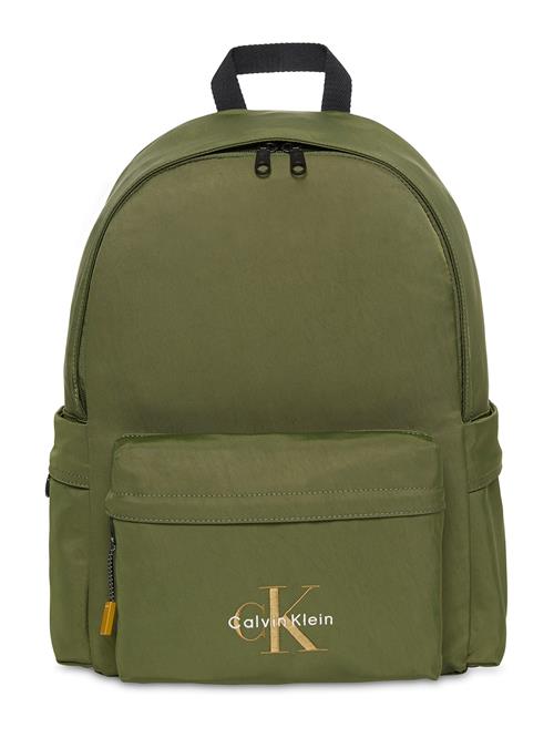 Calvin Klein Rygsæk 'BOLD'  beige / khaki / hvid