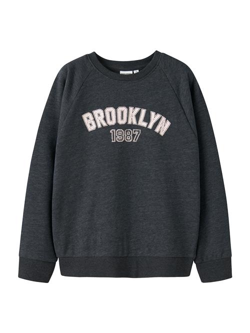 NAME IT Sweatshirt 'NKFVEDA'  beige / sort