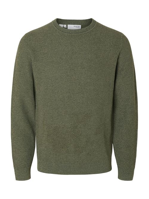 SELECTED Pullover 'Ross'  mørkegrøn