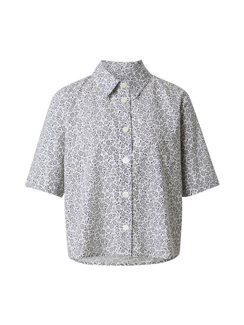 UNITED COLORS OF BENETTON Bluse  navy / hvid