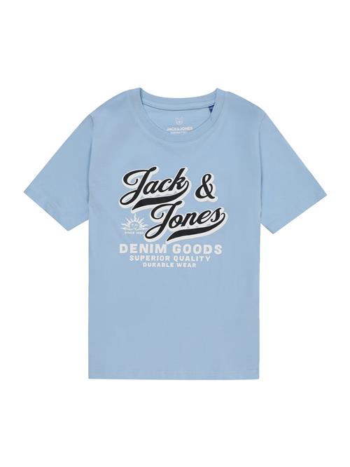 Jack & Jones Junior Shirts  lyseblå / sort / hvid