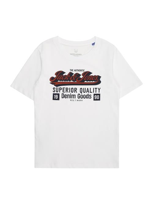 Jack & Jones Junior Shirts  rød / sort / hvid