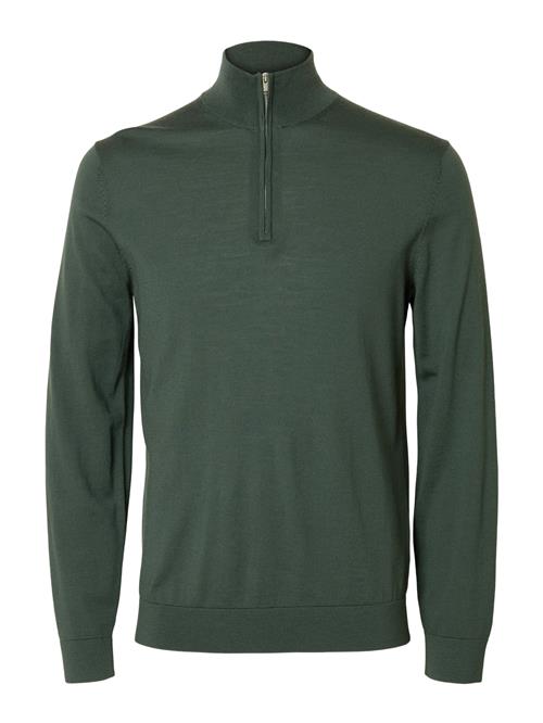 SELECTED Pullover 'SLHTRAY'  mørkegrøn