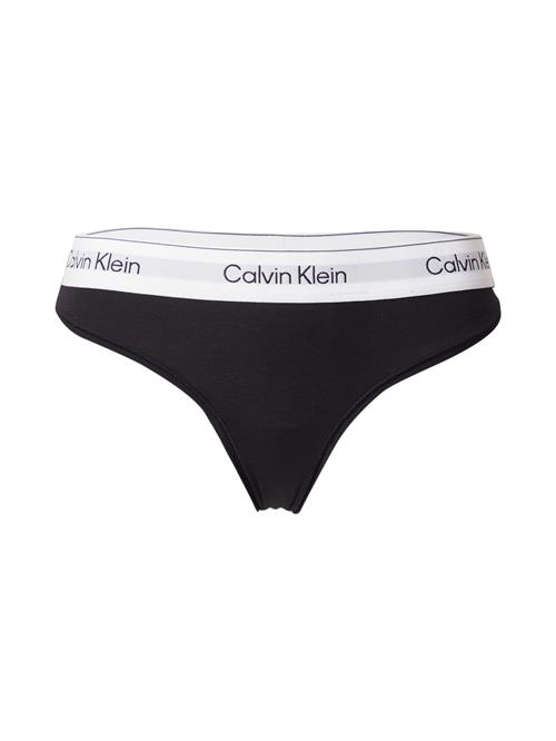 Calvin Klein Underwear String  sort / hvid