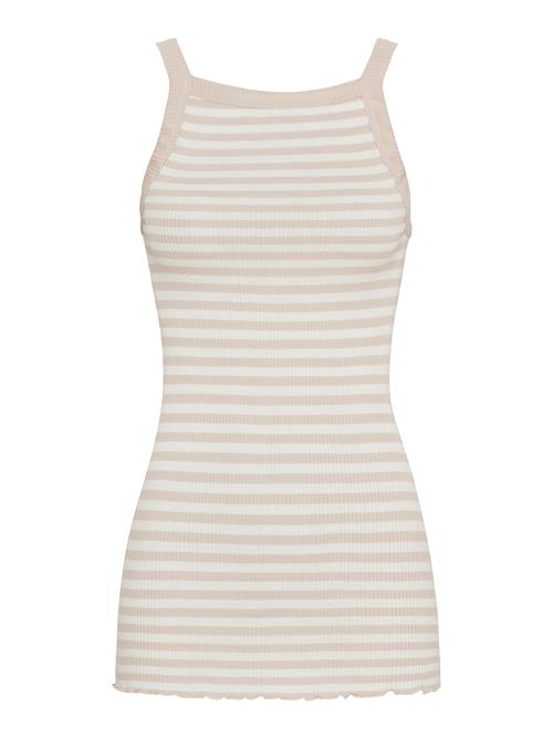 Seamless Basic Overdel 'Silky Daze'  lysebeige / rosé