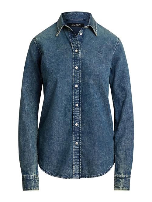 Lauren Ralph Lauren Bluse  blue denim