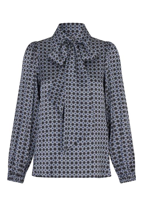 Dea Kudibal Bluse 'Kikki'  navy / lyseblå / hvid