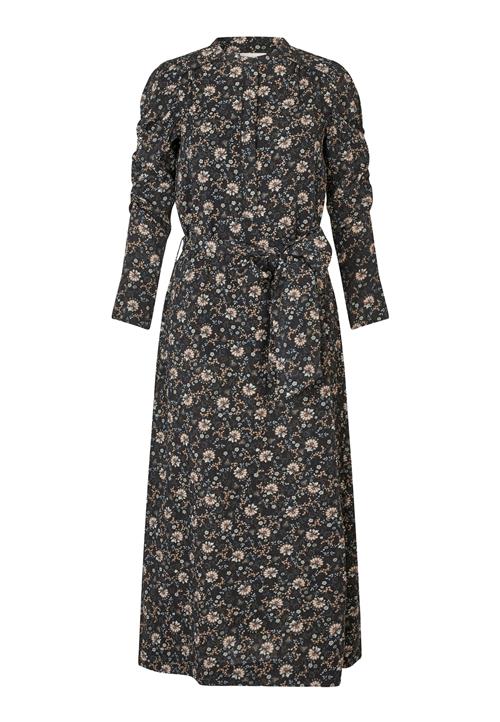 Dea Kudibal Kjole 'Yanna'  lysebeige / navy / hvid