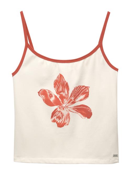 Pull&Bear Overdel  ecru / mandarin