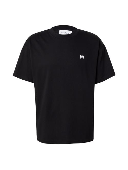 Soulland Bluser & t-shirts 'KAI Kissing'  pudder / sort