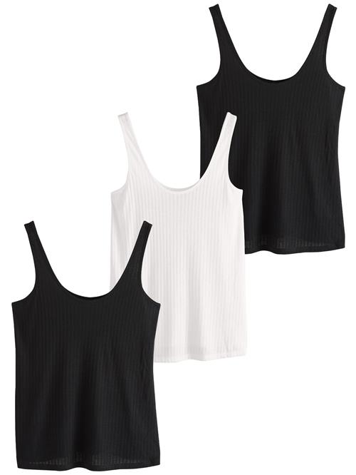 Next Overdel  sort / hvid