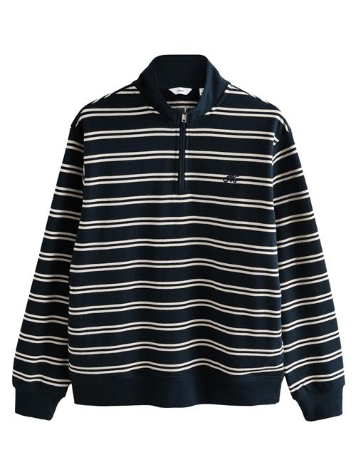 Next Sweatshirt  navy / hvid