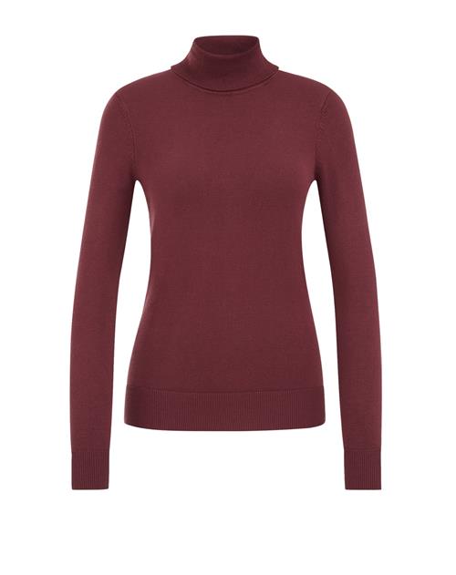 WE Fashion Pullover  mørkerød