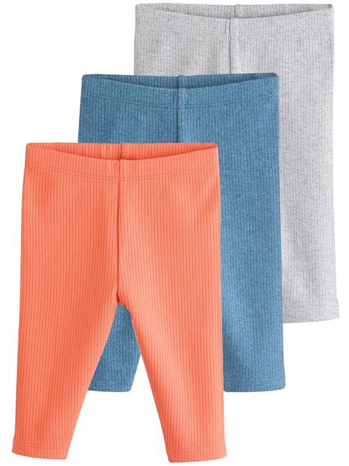 Next Leggings  safir / grå-meleret / koral