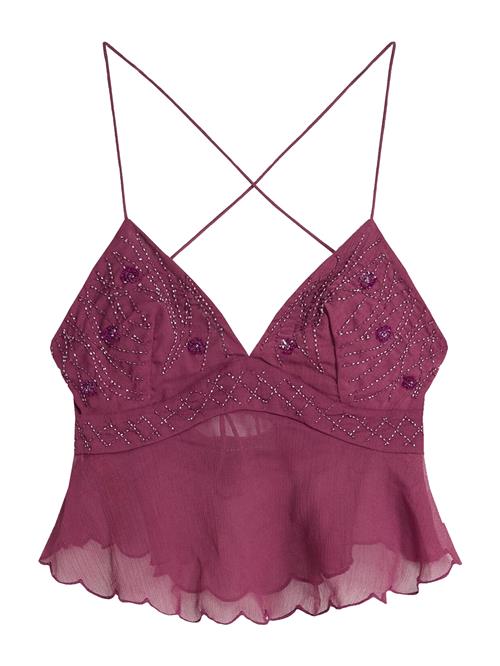 Bershka Overdel  burgunder