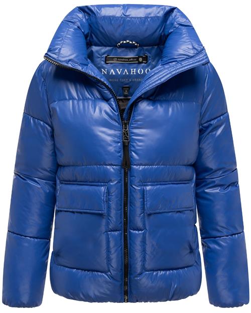 NAVAHOO Vinterjakke 'Eispracht 14'  blå