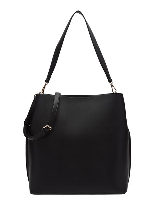 Seidenfelt Skuldertaske 'Nelma'  sort