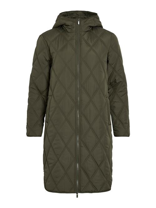 VILA Overgangsfrakke  oliven