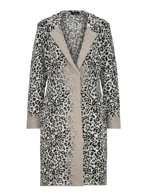 monari Cardigan  grå / sort / hvid