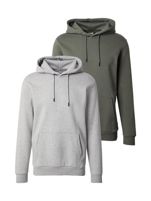 Only & Sons Sweatshirt 'ONSCERES'  grå-meleret / oliven