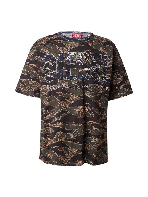 DIESEL Bluser & t-shirts 'T-BOXT'  beige / indigo / khaki / burgunder