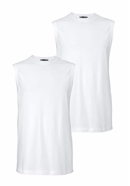 SCHIESSER Bluser & t-shirts 'Essentials'  hvid