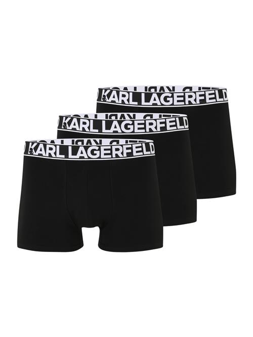 Karl Lagerfeld Boksershorts  sort / hvid