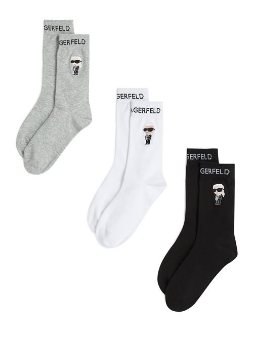 Karl Lagerfeld Sokker  nude / grå-meleret / sort / hvid