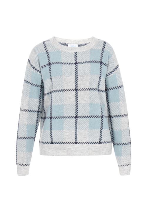 usha BLUE LABEL Pullover  navy / lyseblå / lysegrå