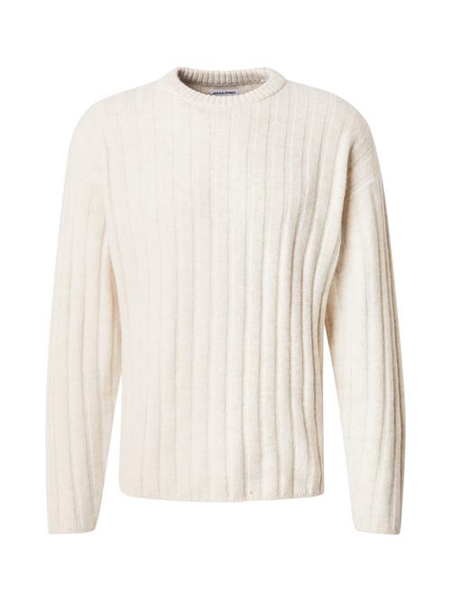 JACK & JONES Pullover 'JJEBRADLEY CARTER'  creme