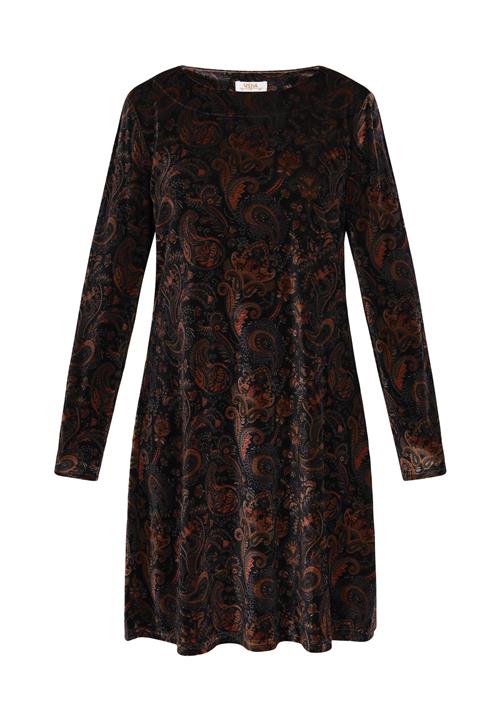 usha FESTIVAL Kjole  mørkerød / sort