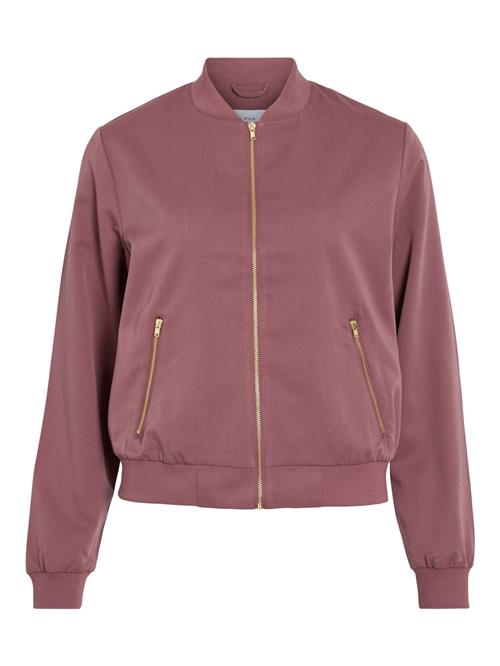 VILA Overgangsjakke 'Bomberjacke'  rødviolet