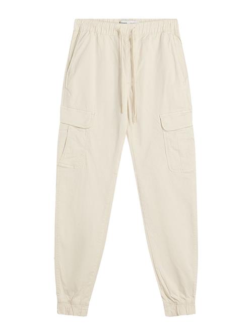 Bershka Cargobukser  pastelgul