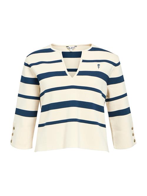 OBJECT Pullover 'OBJUta'  marin / hvid