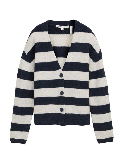 TOM TAILOR DENIM Cardigan  creme / navy