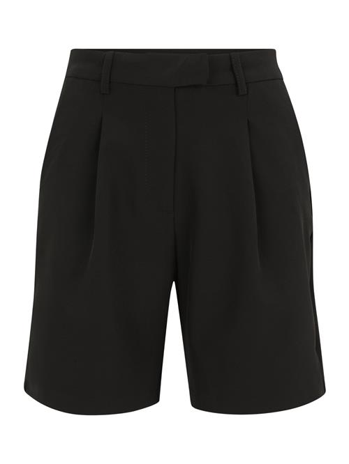 Vero Moda Petite Bukser med lægfolder 'VMBECCA'  sort