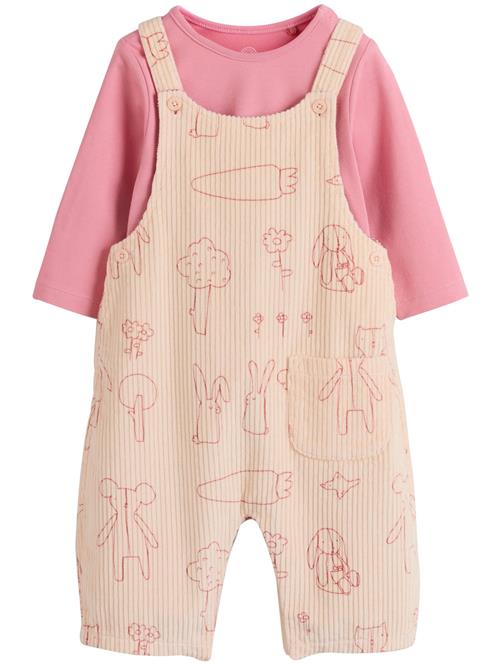 Next Sæt  beige / lys pink