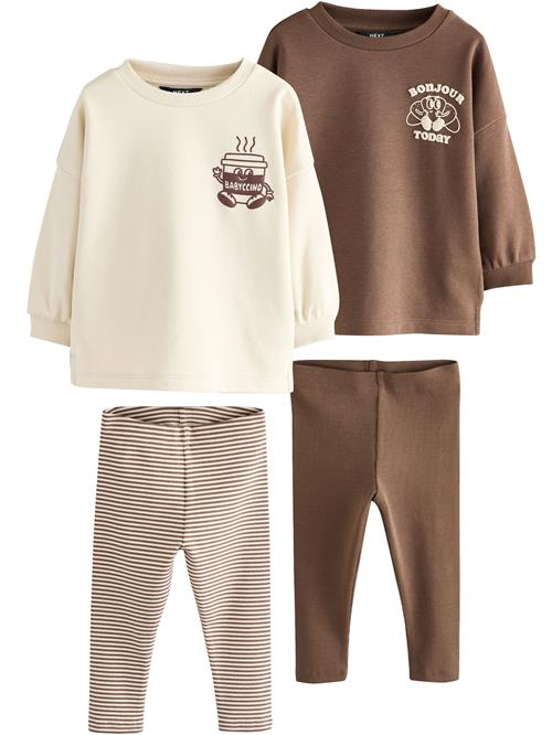 Next Sæt  beige / brun