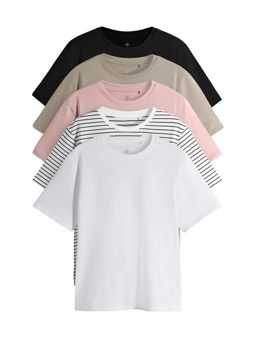 The Set Shirts  lysebrun / gammelrosa / sort / hvid