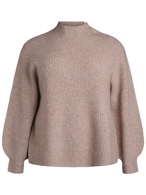 Zizzi Pullover 'CACOMFY'  taupe