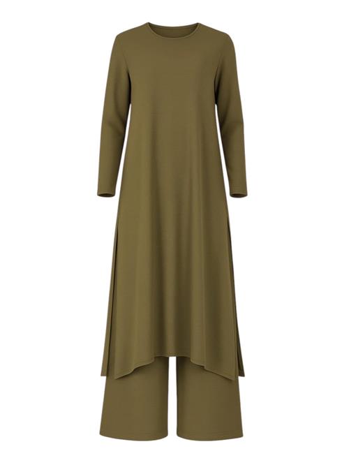 fashionshowcase Buksedragt 'Modest ECE-Set'  oliven