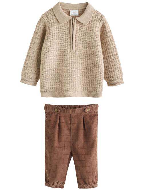 Next Sæt  beige / brun