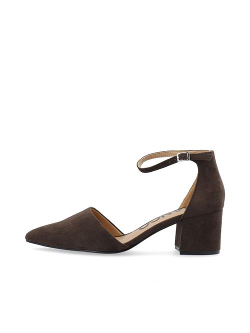 Bianco Pumps 'Divived D'orsay'  mørkebrun