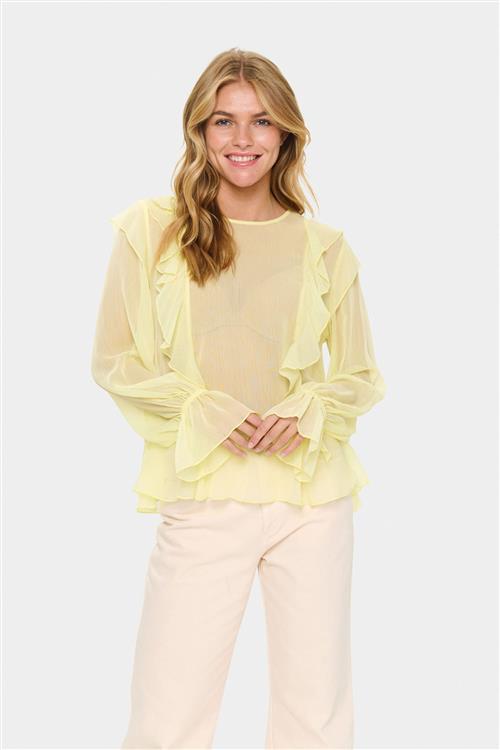 SAINT TROPEZ Bluse 'Labelle '  pastelgul