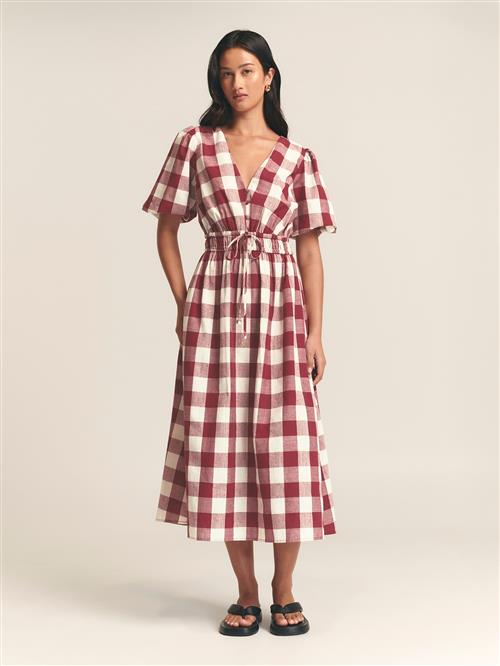 St MRLO Kjole 'Rowley'  rød / hvid