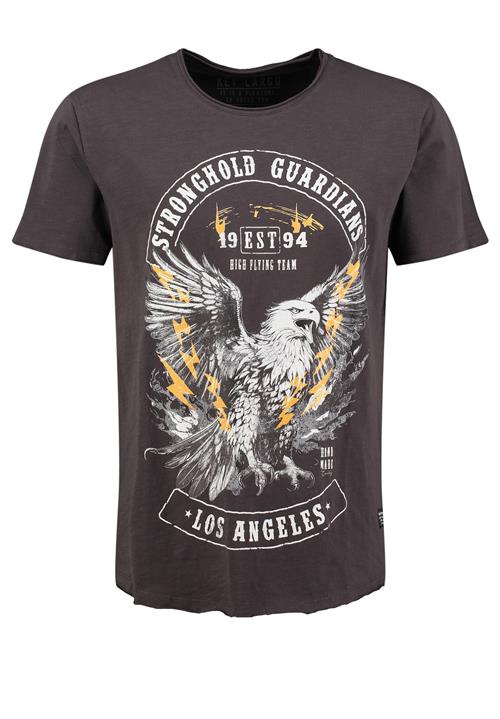 Key Largo Bluser & t-shirts 'Guardian'  gylden gul / mørkegrå / hvid