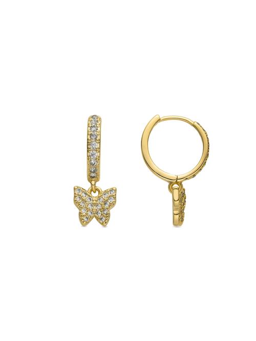 Luxenter Øreringe 'Thai'  hvid