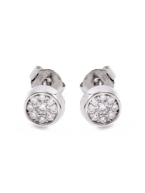 Luxenter Øreringe 'Zasul'  hvid