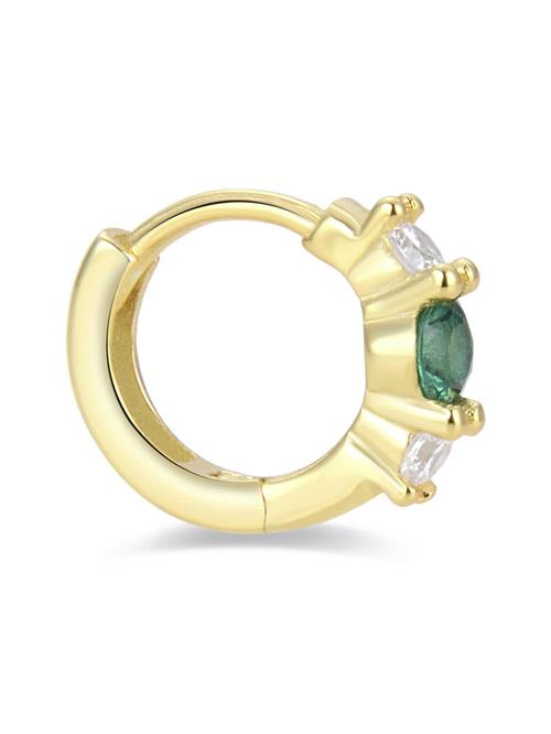 Luxenter Piercingsmykke 'Silgren'  grøn